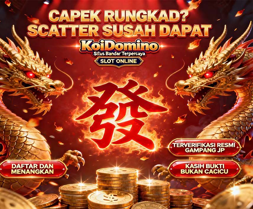 KoiDomino Slot Mandiri Online Terpercaya Tanpa Kendala
