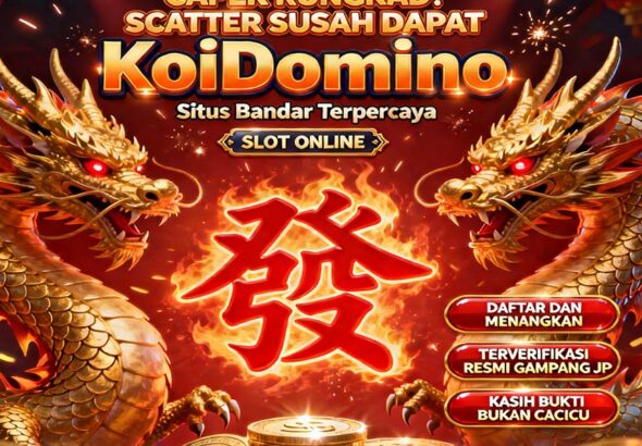 KoiDomino Slot QRIS Terpercaya Deposit Cepat Tanpa Ribet