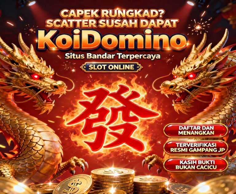 KoiDomino Slot QRIS Terpercaya Deposit Cepat Tanpa Ribet